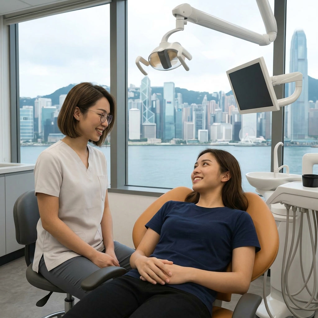 nano banana 2 change dentist and patient to hong kong lady 0 05b5ce75 2a86 4c76 a941 80af156cdbe9